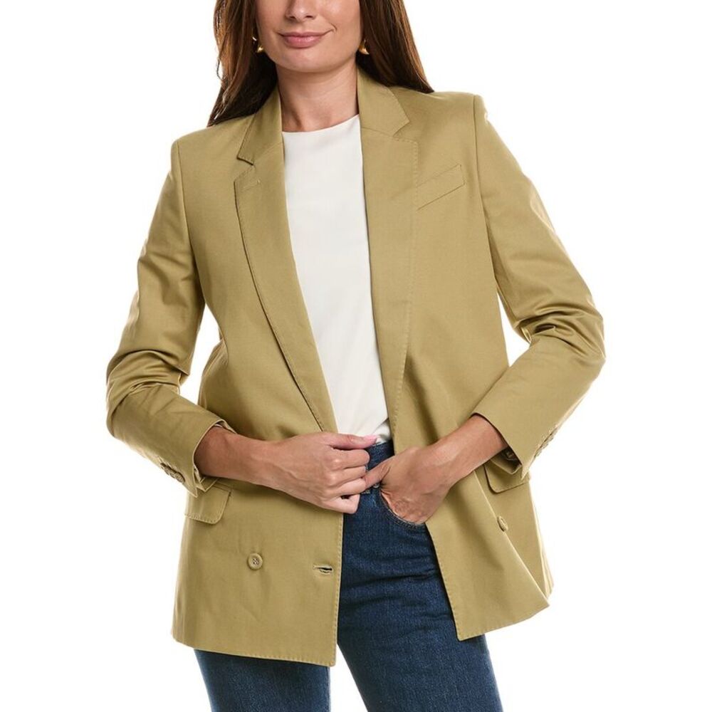 Officine Générale Womens Officine Generale Daya Twill Jacket, Tan